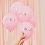Luftballons - DIY - Rosa/Rosgold - 5er-Pack