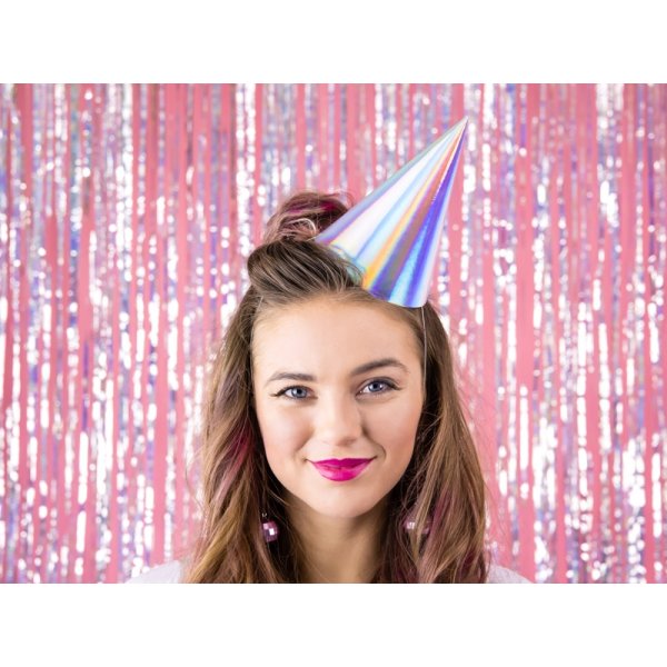 Partyhte - Schimmernd - 6er-Pack