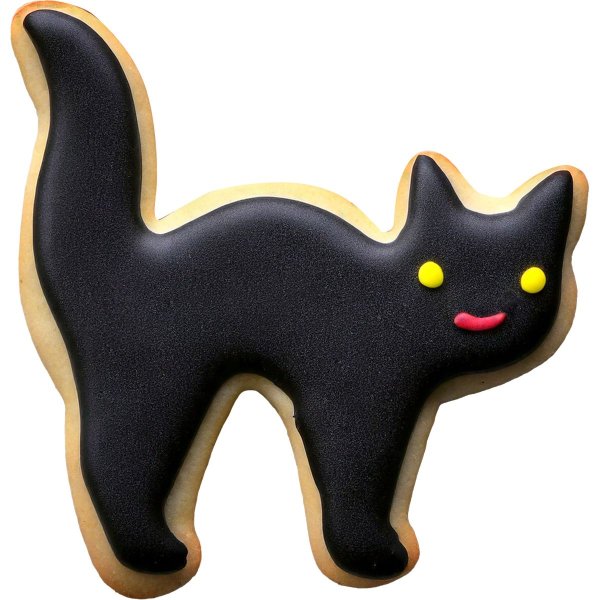 Lebkuchenform gruselige Katze 7,2 cm Lebkuchenform gruselige Katze 7,2 cm