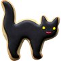 Lebkuchenform gruselige Katze 7,2 cm Lebkuchenform gruselige Katze 7,2 cm