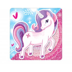 Partyspiel - Setz dem Einhorn das Horn auf - Komplettes Set Partyspiel - Setz dem Einhorn das Horn auf - Komplettes Set