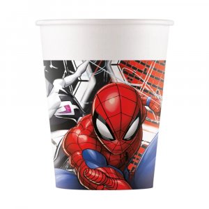 Pappbecher - Spiderman - 8er-Packung