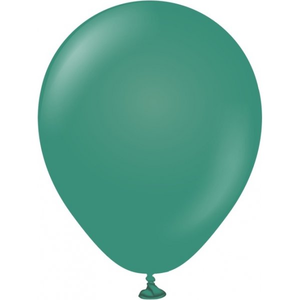 Mini-Luftballons schlicht - Premium 13 cm - Salbei