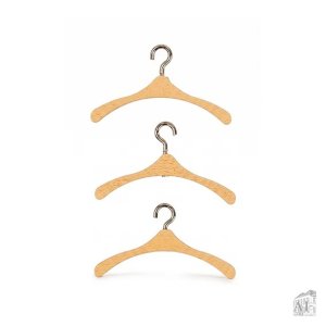 Weihnachtsmann-Accessoires - Kleiderb�gel - 3 St�ck