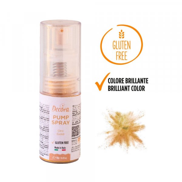 Essbares Glitzerspray - Decora - Gold - 10 g Essbares Glitzerspray - Decora - Gold - 10 g
