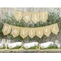 Wimpel aus Jute - Frisch verheiratet
