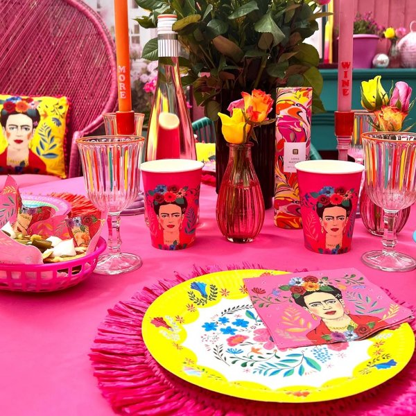 Pappbecher - Frida Kahlo - 8er-Pack Pappbecher - Frida Kahlo - 8er-Pack
