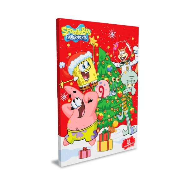 Adventskalender - SpongeBob Schwammkopf - Schokolade - 24 Fächer Adventskalender - SpongeBob Schwammkopf - Schokolade - 24 Fächer