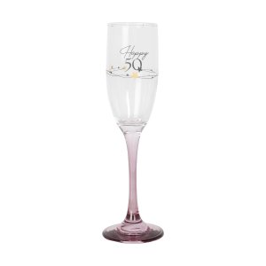 Champagnerglas - Alles Gute zum 50. Champagnerglas - Alles Gute zum 50.