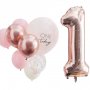 Ballonstrau - Einer heute - Rosa/Rosgold