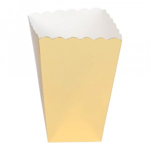 Popcornbecher - Gold - 6er-Packung Popcornbecher - Gold - 6er-Packung