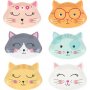 Pappteller - Pastellkatzen - 6er-Pack Pappteller - Pastellkatzen - 6er-Pack