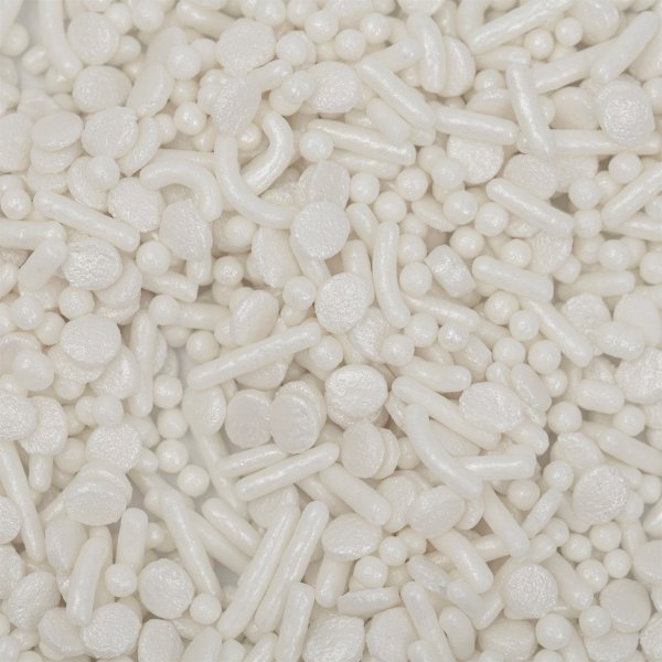 Streuselmischung - Perlwei� - PME - 76 g