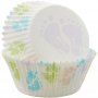 Muffinformen - Babyfe - Pastell - 75er-Pack