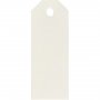 Anhnger - 8 cm - Elfenbein - 20er-Pack