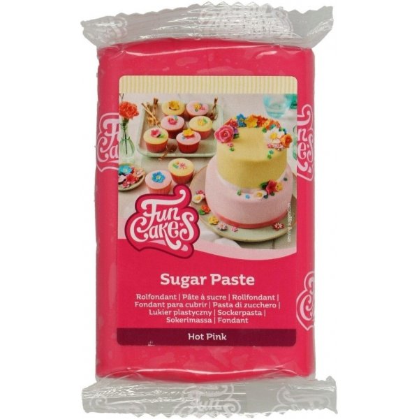Zuckerpaste - Hot Pink - Funcakes - 250 g Zuckerpaste - Hot Pink - Funcakes - 250 g