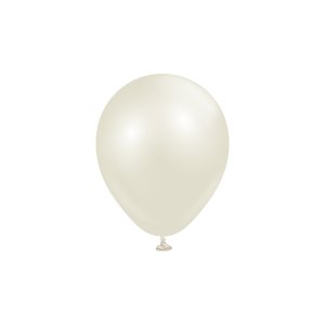 Mini-Ballons, einfarbig - Premium 13 cm - Aura Elfenbeinweiß - 25er-Packung Mini-Ballons, einfarbig - Premium 13 cm - Aura Elfenbeinweiß - 25er-Packung