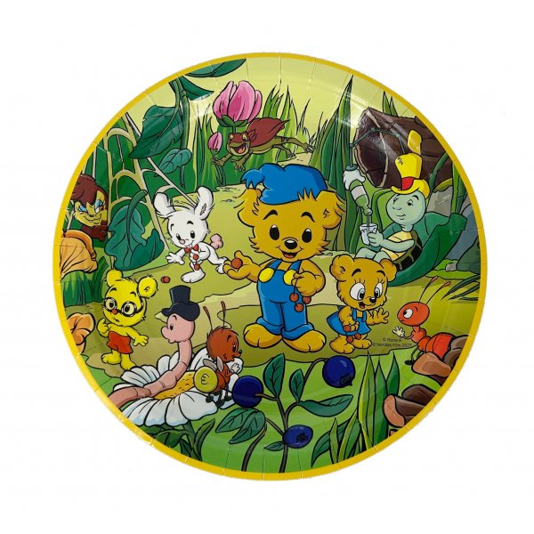 Teller 23cm - 8 Stück 2 Sorten - Bamse Nature Teller 23cm - 8 Stück 2 Sorten - Bamse Nature