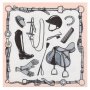 Servietten - Pferdeparty - Rosa/Schwarz - 20er-Pack