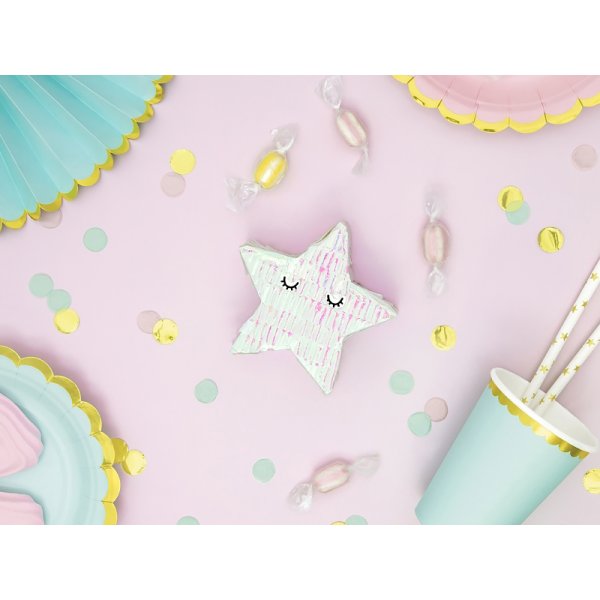 Tischdekoration - Mini-Pinata - Stern
