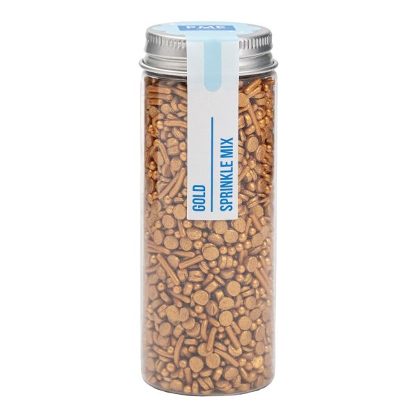 Streuselmischung - Gold - PME - 76 g Streuselmischung - Gold - PME - 76 g