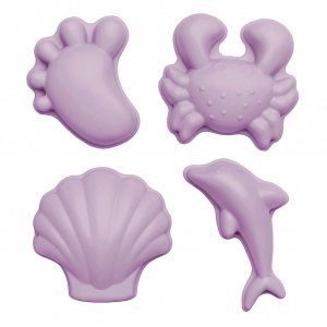 Sandformen - Scrunch - Lavendel - 4er-Pack Sandformen - Scrunch - Lavendel - 4er-Pack