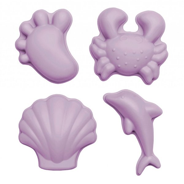 Sandformen - Scrunch - Lavendel - 4er-Pack Sandformen - Scrunch - Lavendel - 4er-Pack
