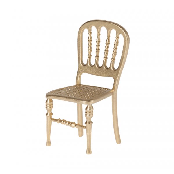 Stuhl - Maileg - Gold