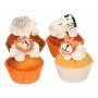 Zuckerdekorationen - Tiersafari - Funcakes - 12 Stk
