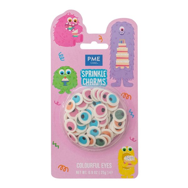 Candy Eyes - PME - Groß (17 mm) - Mehrfarbig Candy Eyes - PME - Groß (17 mm) - Mehrfarbig