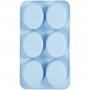 Silikonform - 6 Stck - Eier