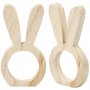 Serviettenringe - 2er-Pack - Osterhasen