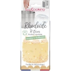 Randfolie f�r Kuchen - wiederverwendbar - 15 cm hoch