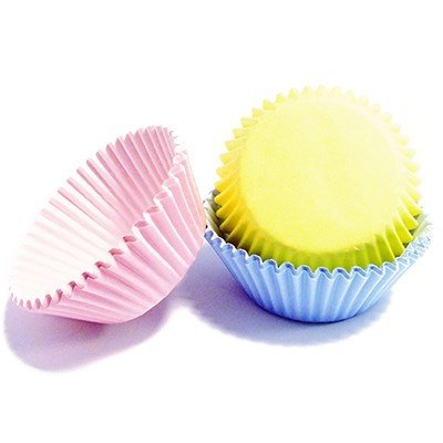 Mini-Muffinformen/große Muffinformen - Pastellfarben - 100er-Packung - PME Mini-Muffinformen/große Muffinformen - Pastellfarben - 100er-Packung - PME