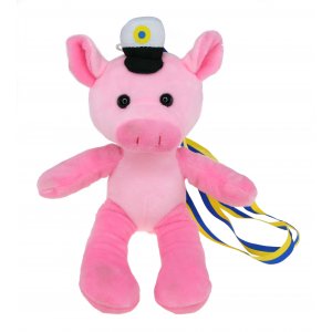 Sch�lertier - 23 cm - Schwein - Rosa
