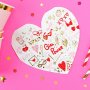 Servietten - Herz - Girl Power - 20er-Pack