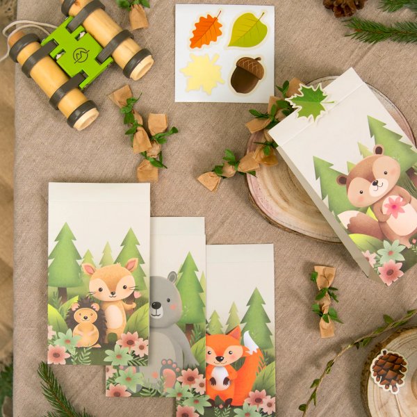 Bonbontüten - Freunde des Waldes - 4er-Pack Bonbontüten - Freunde des Waldes - 4er-Pack