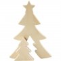 Holzdekoration - 2-in-1 - Weihnachtsbaum