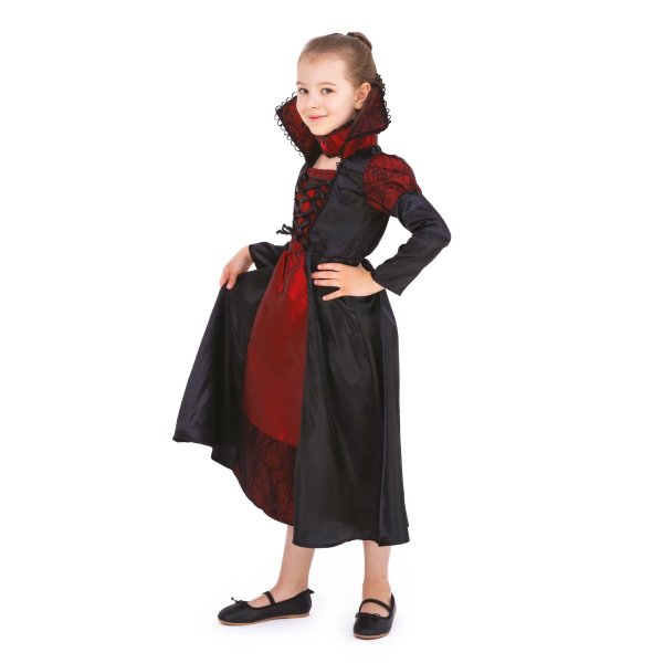 Halloweenkostüm - Vampirkleid - Kinder - Größe 116 Halloweenkostüm - Vampirkleid - Kinder - Größe 116