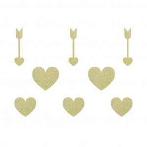 Tischdekoration - Herz/Pfeil - Sweet Love Tischdekoration - Herz/Pfeil - Sweet Love