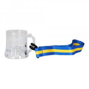 Schnapsglas mit Schleife - Student Schnapsglas mit Schleife - Student