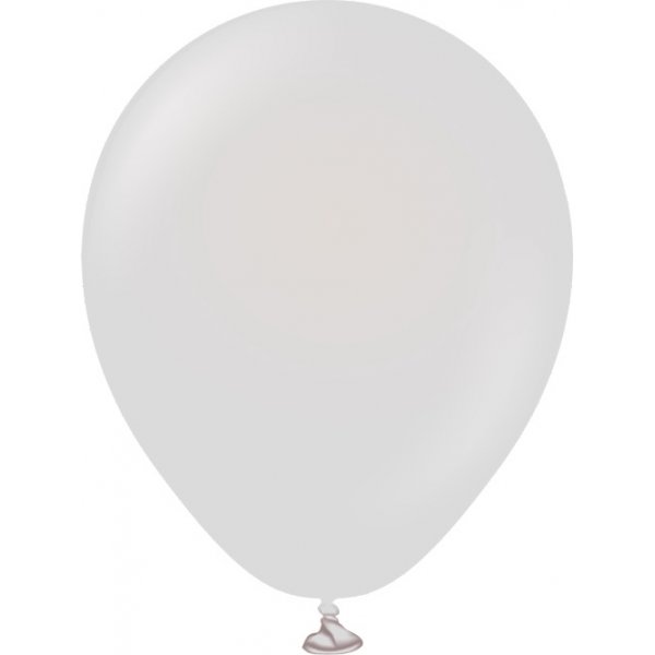 Mini-Luftballons schlicht - Premium 13 cm - Rauch