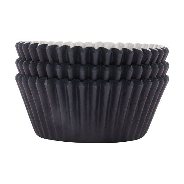 Muffinformen - PME - Schwarz - 60er-Pack
