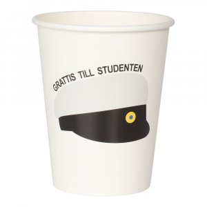 Pappbecher - Schüler - Glückwunsch an den Schüler - 8er-Packung Pappbecher - Schüler - Glückwunsch an den Schüler - 8er-Packung