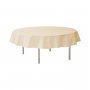 Runde Tischdecke, cremeweiß Runde Tischdecke, cremeweiß