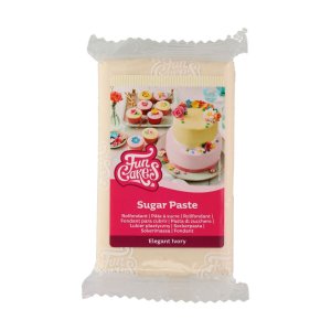 Zuckerpaste - Elegantes Elfenbein - FunCakes - 250g Zuckerpaste - Elegantes Elfenbein - FunCakes - 250g
