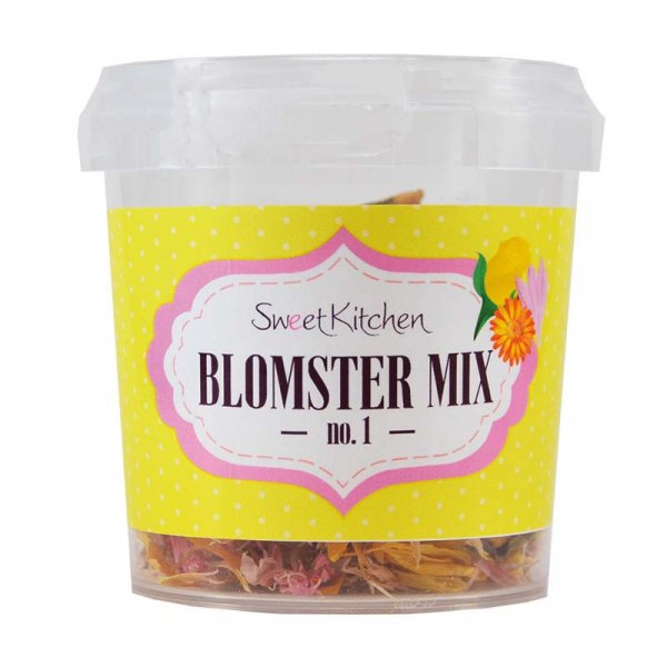 Essbare echte Bl�ten - Gelb/Rosa-Mix - SweetKitchen - 5 g