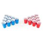 Beer Pong - Rot/Blau - 24 Becher + Bälle Beer Pong - Rot/Blau - 24 Becher + Bälle