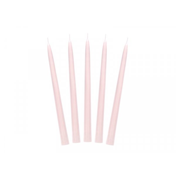 Kerze - 10er-Pack - Dusty Rose