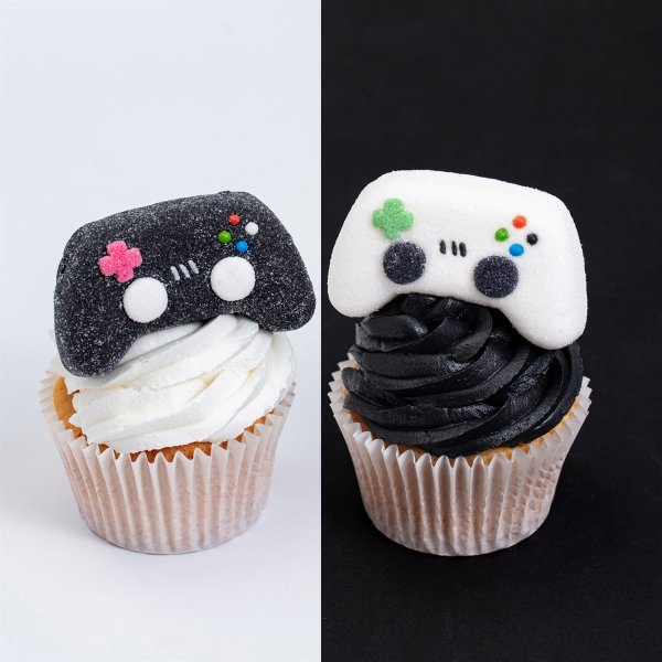 Marshmallow-Dekorationen - Videospiele - 12 Stück Marshmallow-Dekorationen - Videospiele - 12 Stück